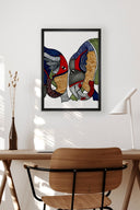 Elephant Romance - Framed