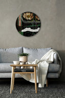 Round One Of Emerald Green - Unframed